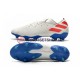 Adidas Nemeziz9.1 FG Rot Blau Weiß Fußballschuhe