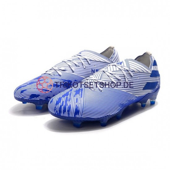 Adidas Nemeziz9.1 FG Blau Weiß Fußballschuhe