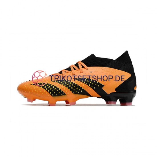 Adidas PREDATOR ACCURACY23.1 FG Orange Schwarz Fußballschuhe