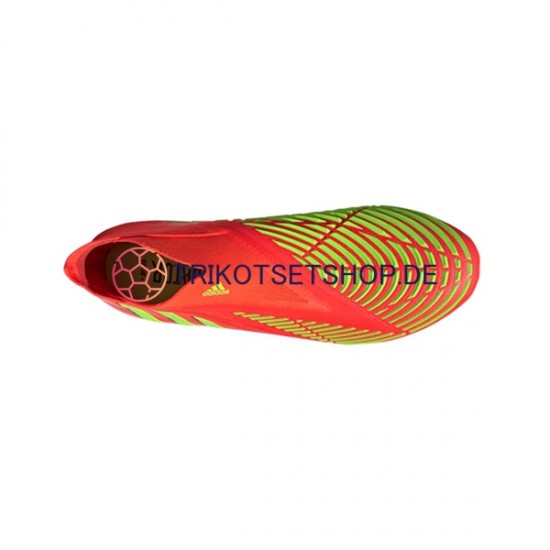 Adidas Predator EDGE AG Game Data Rot Grün Fußballschuhe