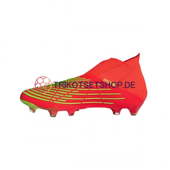 Adidas Predator EDGE FG Game Data Rot Grün Fußballschuhe
