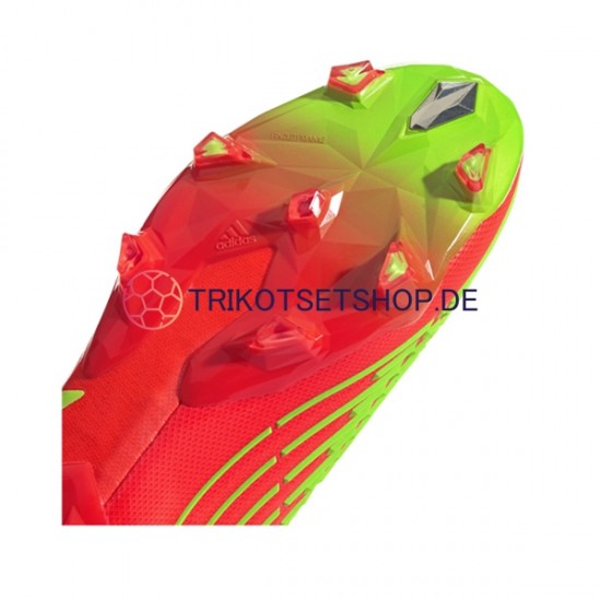 Adidas Predator EDGE FG Game Data Rot Grün Fußballschuhe