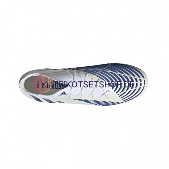 Adidas Predator EDGE.1 FG Diamond Edge Blau Weiß Fußballschuhe