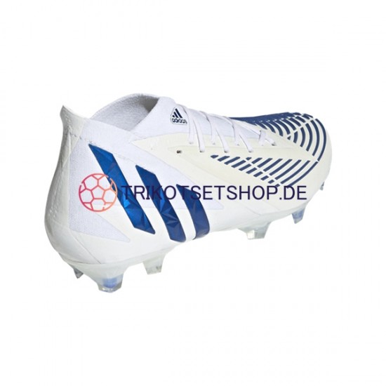 Adidas Predator EDGE.1 FG Diamond Edge Blau Weiß Fußballschuhe