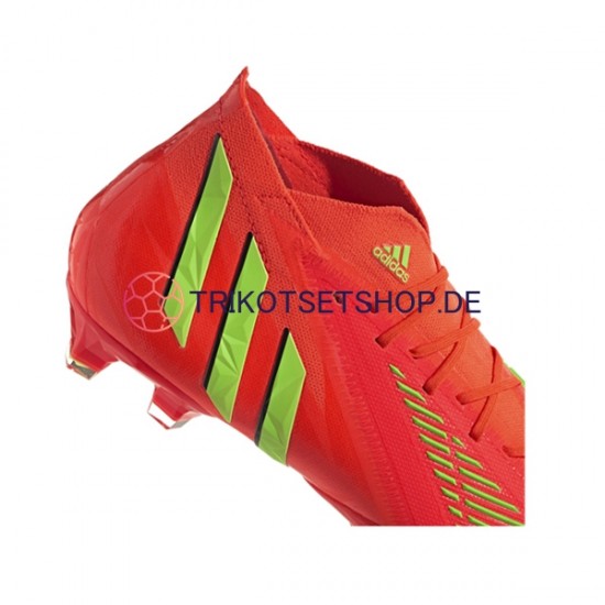 Adidas Predator EDGE.1 FG Game Data Rot Grün Fußballschuhe