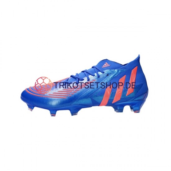Adidas Predator EDGE.1 FG Sapphire Edge Rot Blau Fußballschuhe
