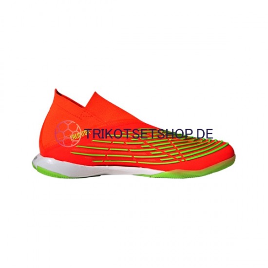 Adidas Predator EDGE.1 IN Game Data Rot Grün Fußballschuhe
