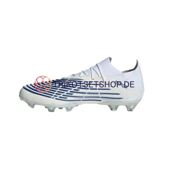 Adidas Predator EDGE.1 L AG Diamond Edge Blau Weiß Fußballschuhe