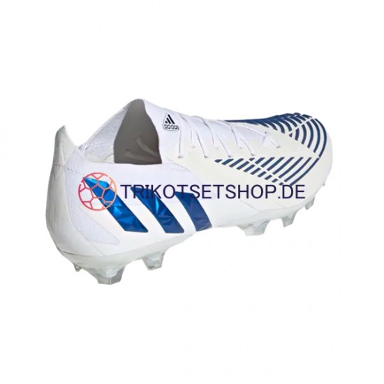 Adidas Predator EDGE.1 L AG Diamond Edge Blau Weiß Fußballschuhe