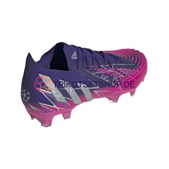 Adidas Predator EDGE.1 L FG Champions Code Lila Fußballschuhe