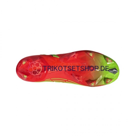 Adidas Predator EDGE.1 L FG Game Data Rot Grün Fußballschuhe