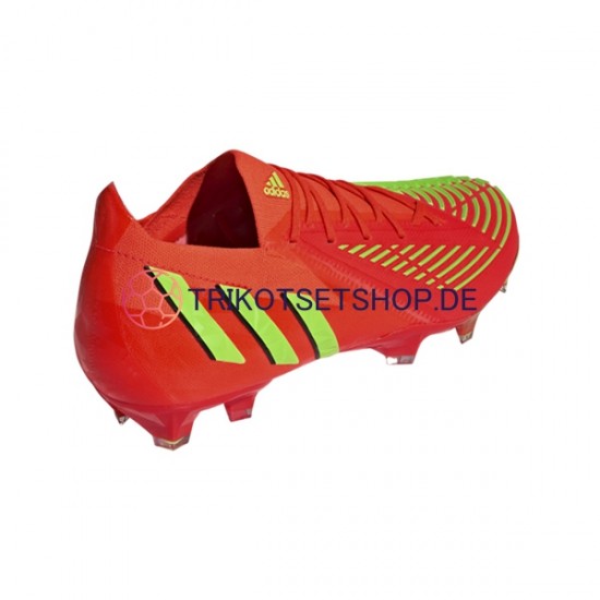Adidas Predator EDGE.1 L FG Game Data Rot Grün Fußballschuhe