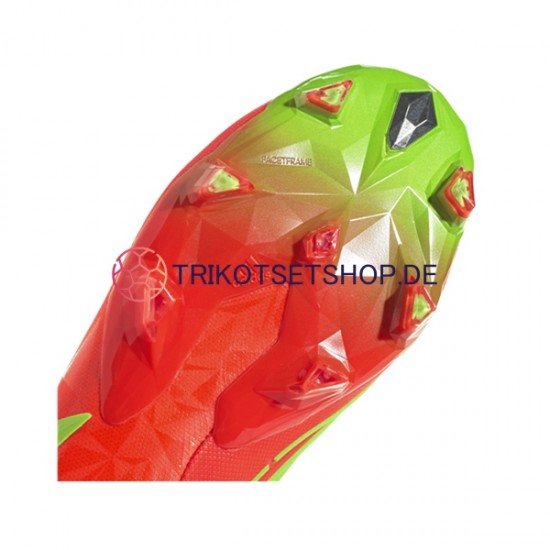 Adidas Predator EDGE.1 L FG Game Data Rot Grün Fußballschuhe
