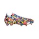 Adidas Predator EDGE.1 L FG Geometric Blau Gelb Fußballschuhe