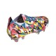 Adidas Predator EDGE.1 L FG Geometric Blau Gelb Fußballschuhe