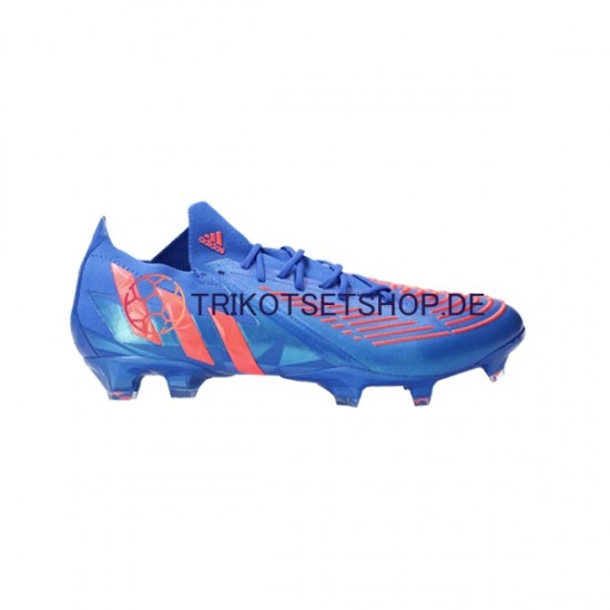 Adidas Predator EDGE.1 L FG Sapphire Edge Rot Blau Fußballschuhe
