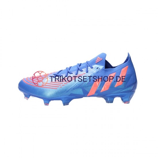 Adidas Predator EDGE.1 L FG Sapphire Edge Rot Blau Fußballschuhe