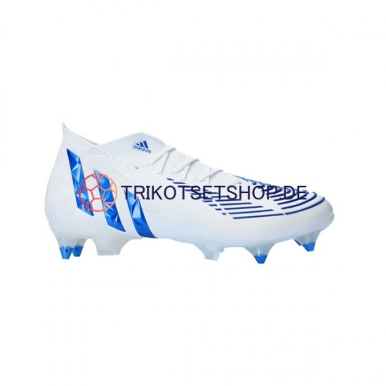 Adidas Predator EDGE.1 SG Diamond Edge Blau Weiß Fußballschuhe