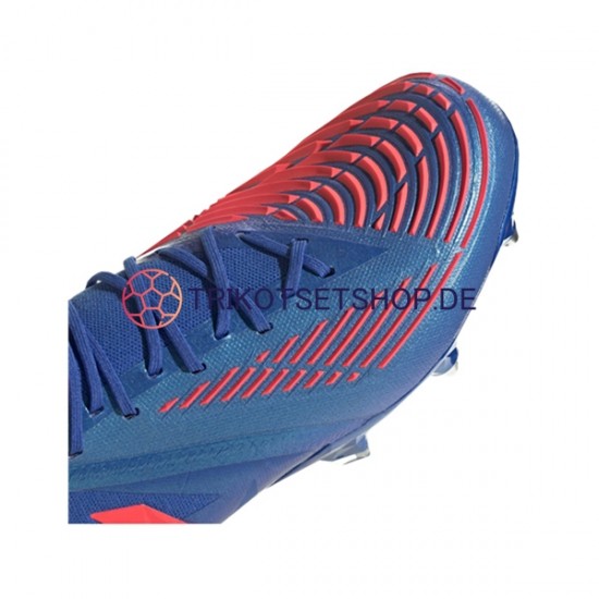 Adidas Predator EDGE.1 SG Sapphire Edge Rot Blau Fußballschuhe