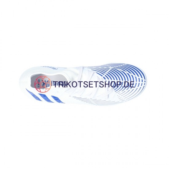 Adidas Predator EDGE.3 FG Diamond Edge Blau Weiß Fußballschuhe