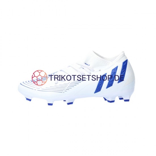 Adidas Predator EDGE.3 FG Diamond Edge Blau Weiß Fußballschuhe