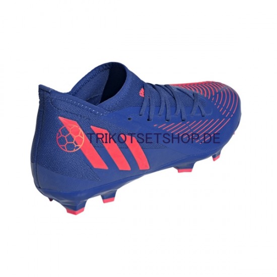 Adidas Predator EDGE.3 FG Sapphire Edge Rot Blau Fußballschuhe