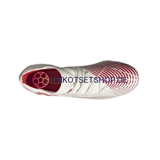 Adidas Predator EDGE.3 FG Showdown Rot Gold Weiß Fußballschuhe