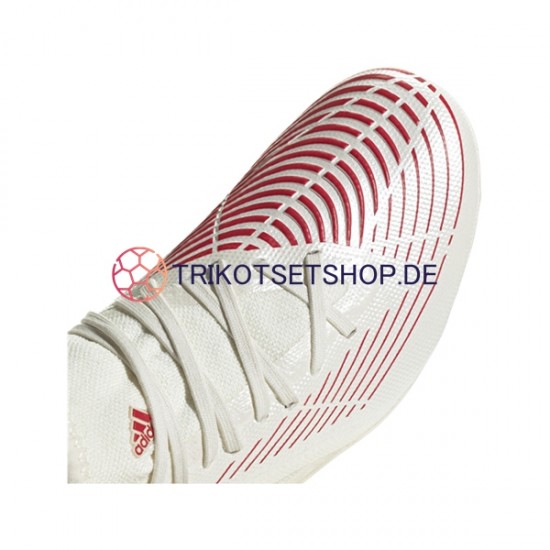 Adidas Predator EDGE.3 FG Showdown Rot Gold Weiß Fußballschuhe