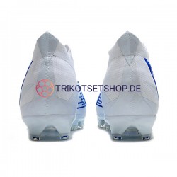 Adidas Predator Edge Geometric FG Blau Weiß Fußballschuhe