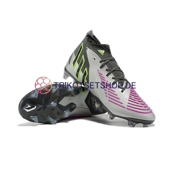 Adidas Predator Edge Geometric.1 FG Lila Weiß Fußballschuhe