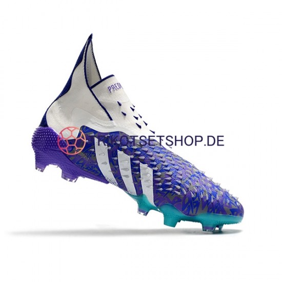 Adidas Predator FREAK FG Lila Weiß Fußballschuhe