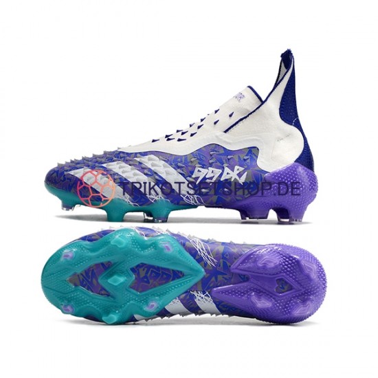 Adidas Predator FREAK FG Lila Weiß Fußballschuhe