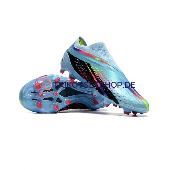 Adidas Speed portal.1 2022 World Cup FG Blau Fußballschuhe