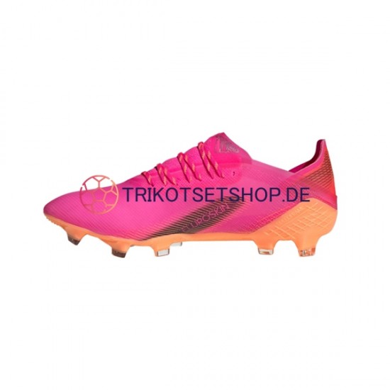 Adidas X GHOSTED.1 FG Superspectral Orange Pink Schwarz Fußballschuhe