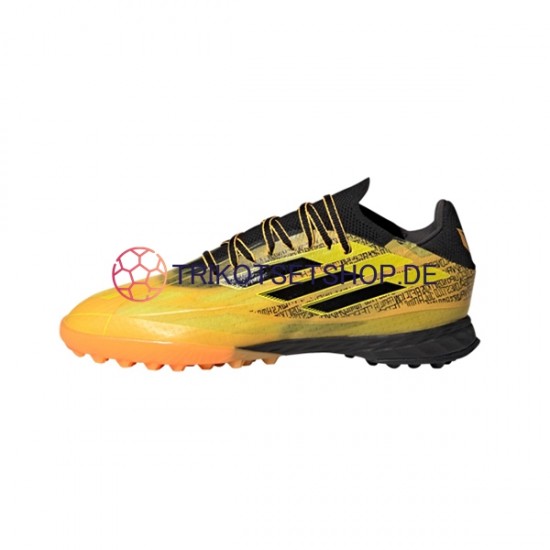 Adidas X SPEEDFLOW Messi.1 TF Mi Historia Gold Fußballschuhe