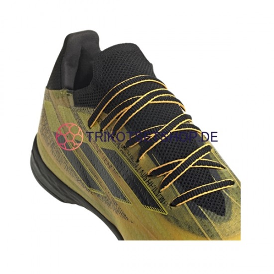 Adidas X SPEEDFLOW Messi.1 TF Mi Historia Gold Fußballschuhe