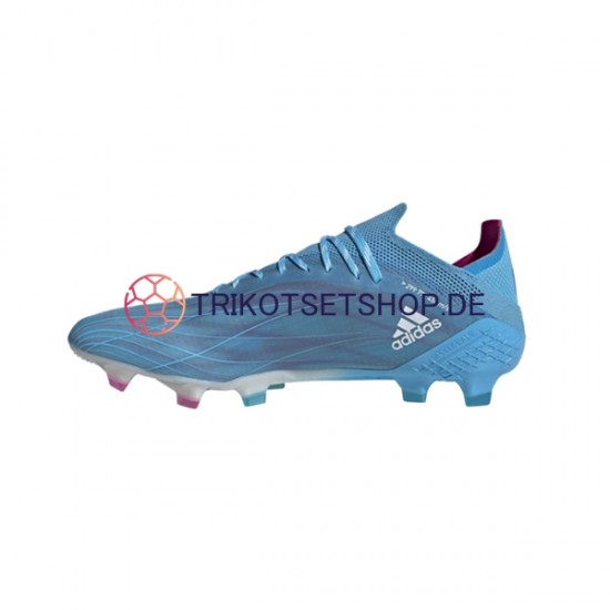 Adidas X SPEEDFLOW.1 FG Sapphire Edge Pink Blau Weiß Fußballschuhe
