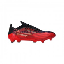 Adidas X SPEEDFLOW.1 FG Showdown Rot Gold Schwarz Fußballschuhe
