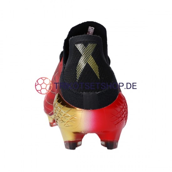 Adidas X SPEEDFLOW.1 FG Showdown Rot Gold Schwarz Fußballschuhe