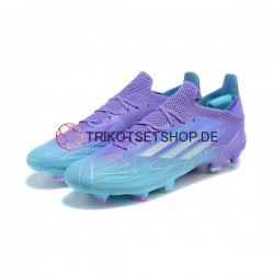 Adidas X Speed flow FG Lila Blau Fußballschuhe