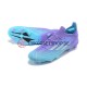 Adidas X Speed flow FG Lila Blau Fußballschuhe