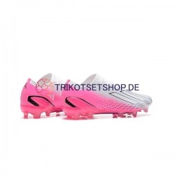 Adidas X Speedportal .1 VM 2022 FG Pink Weiß Fußballschuhe