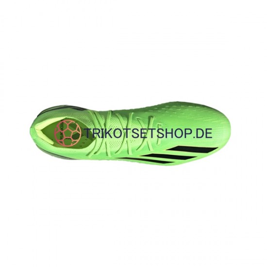Adidas X Speedportal.1 FG Game Data Grün Schwarz Fußballschuhe