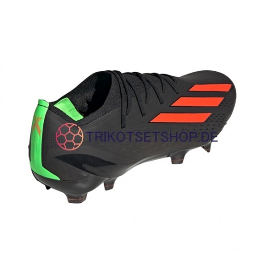 Adidas X Speedportal.1 FG Shadowportal Rot Grün Schwarz Fußballschuhe