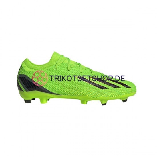 Adidas X Speedportal.3 FG Game Data Grün Schwarz Fußballschuhe