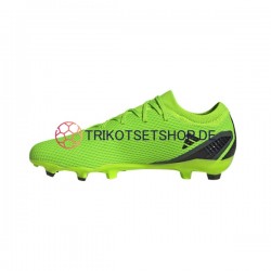 Adidas X Speedportal.3 FG Game Data Grün Schwarz Fußballschuhe