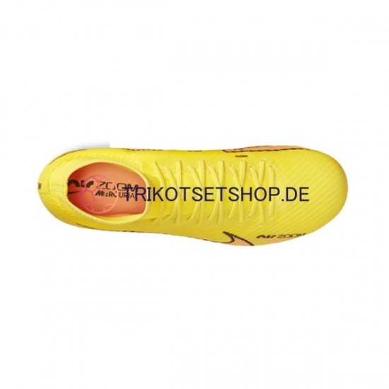Nike Air Zoom Mercurial Superfly IX Academy AG AG Lucent Pink Gelb Fußballschuhe