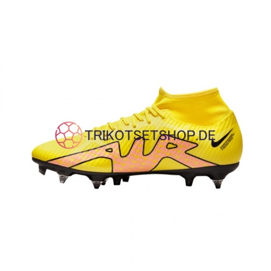 Nike Air Zoom Mercurial Superfly IX Academy SG Pro Lucent AC Pink Gelb Fußballschuhe
