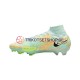 Nike Air Zoom Mercurial Superfly IX Bonded Elite FG Blau Grün Fußballschuhe