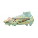 Nike Air Zoom Mercurial Superfly IX Bonded Elite FG Blau Grün Fußballschuhe